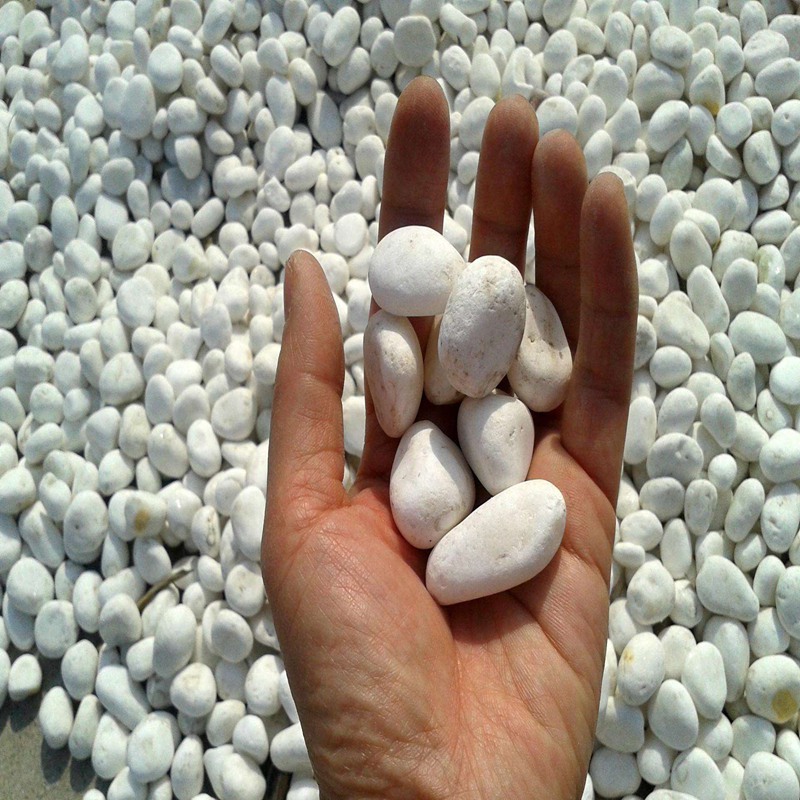 机制白鹅卵石
